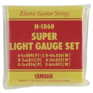 ヤマハ YAMAHA 09-42 H1060 Super Light エレキギター弦