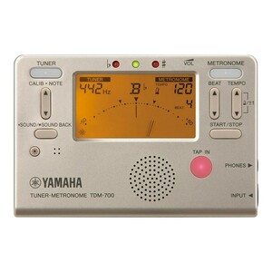 ヤマハ チューナーメトロノーム YAMAHA TDM-700G ゴールド 電子 吹奏楽 管楽器 ブラスバンド オーケストラ 個人練習