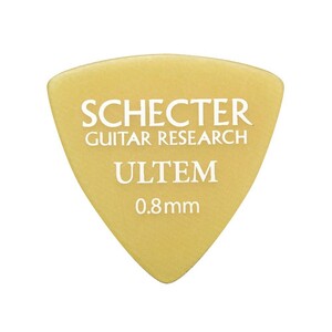 SCHECTER SPD-08-UL サンカク型 0.8mm ウルテム ギターピック×10枚