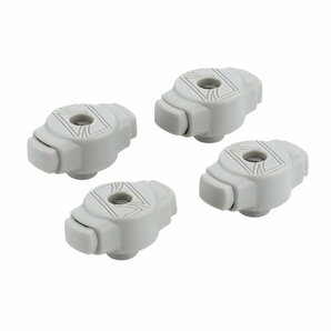 TAMA タマ QC8B4GY Quick Cymbal Mate グレー 4pcs/1pack シンバルメイト 4個セットの画像1