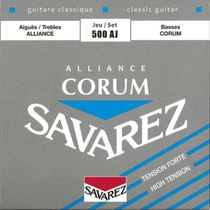 サバレス 弦 SAVAREZ 500AJ コラムアリアンス クラシックギター弦 ハイテンション