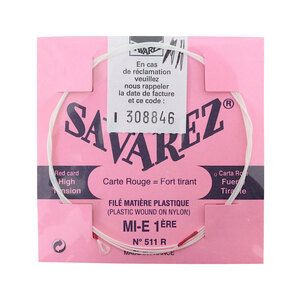  Savarez string rose string 1 string SAVAREZ 511R 1 string flamenco guitar rose string ×5ps.@ pra to coil classic guitar string 