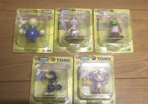 ポケモン　モンコレ未開封フィギュア　5点セット