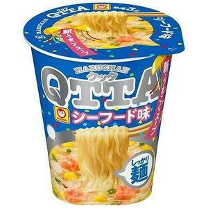 最終【12個】マルちゃん MARUHAN QTTA シーフード味 80g ×12個 カップ麺　訳あり　マルちゃん　