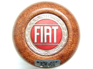 当時物 新品 フィアット 10×1.25 小型 ウッド シフトノブ シフトレバー 旧車 昭和 アバルト ABARTH FIAT ビンテージ レトロ 小ぶり 10mm