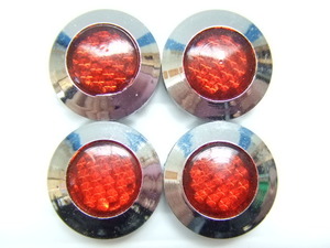  ultra rare that time thing inoue turn signal reflector strong reflector old car red color highway flasher high fla highway flasher 