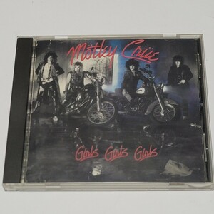 《旧規格盤》CD 国内盤 モトリー・クルー「ガールズ・ガールズ・ガールズ」32XD-678 税表記無し MOTLEY CRUE / GIRLS,GIRLS,GIRLS