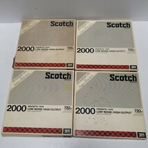 《未検品/まとめて》長期保管品 中古 録音済 オープンリールテープ Scotch/スコッチ 7号 2000-720 計13個 / ソニー 5号 計3個 ◎現状にて_画像8