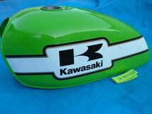 ☆250TR　燃料タンク　キャブKAWASAKIKIレストア修理予備等に_画像1