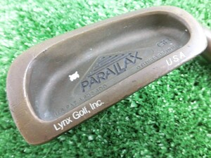 ベリリウムカッパー ♪LYNX リンクス PARALLAX GR / 8番 アイアン 単品 純正カーボンシャフト FLEX-4 ♪M1677