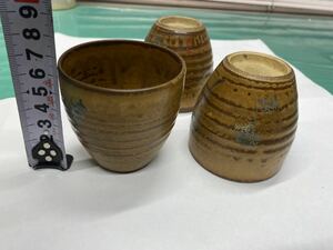 (2003)陶器 和食器 湯呑 茶道具 九谷焼　絵茶碗