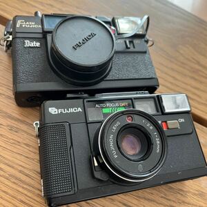 【ジャンクカメラセット】FUJICA FLASH DATE AUTO7 DATE ※訳あり