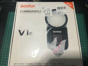 【中古品】Y412◇Godox ゴドックス V1-C V1C TTL スピードライト◇キャノン用