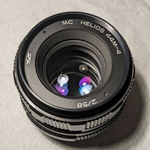 ☆旧ソ連　HELIOS ヘリオス　44M-4　58mm f2 M42マウント　☆