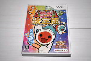 【送料込み・Wiiソフト】太鼓の達人 Wii 決定版
