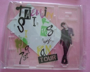 K) テミン from SHINee TAEMIN Japan 1st TOUR SIRIUS アクリルアクセサリースタンド アクリルスタンド 未開封 ソロコン 公式 