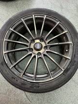 225/45R18　4本セット　WedsSport　SA-15R　18インチ　7.5J　＋45　ホンダ　ステップワゴン　スパーダ　オデッセイ　RK5_画像5