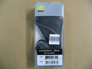 Nikon(ニコン)　HSBK （ハンドストラップ）ブラック　一眼カメラ用ストラップ　手持ち撮影時のホールド性を高める