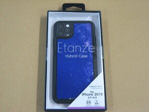 IO DATA(アイオーデータ) DEFF iPhone 11 Pro Max 6.5インチ 用 HYBRID CASE Etanze 化学強化ガラス＆TPU複合素材ケース 星空 BKS-IPE19LSB