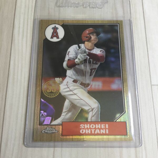 大谷翔平　topps chrome #87BC-2. 0872 MLB エンゼルス　ドジャース