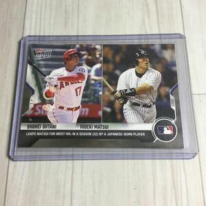 大谷翔平　松井秀喜　topps now #475. 0936 MLB エンゼルス　ドジャース