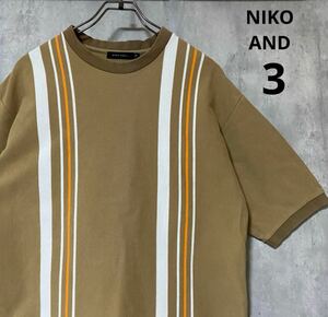 ニコアンド　NIKO AND Tシャツ　サイズ3 綿100%