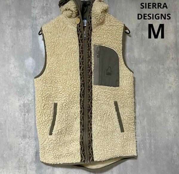 シェラデザイン　SIERRA DESIGNS ベスト　M ポリエステル