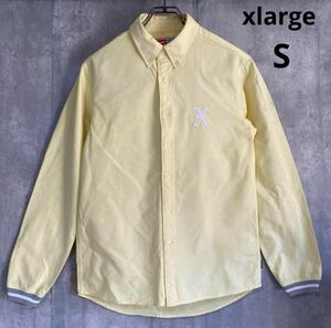 エクストララージ　xlarge シャツ　S 長袖シャツ　裾リブ仕様