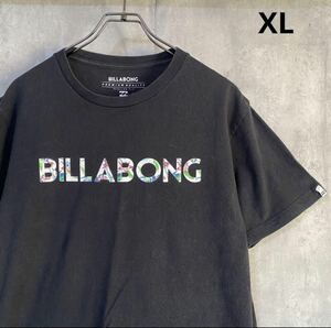 ビラボン　billabong Tシャツ　黒　XL 綿100%