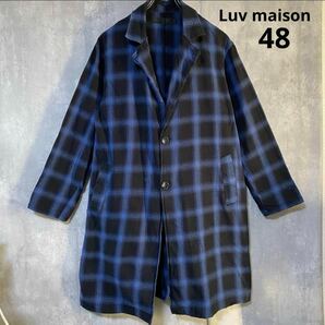 ラブメゾン　Luv maison ロング丈　カーディガン　シャツ　綿 48