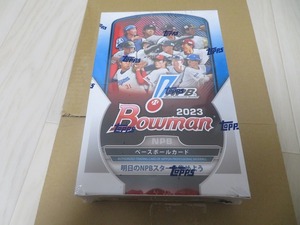 定価15840円【未開封・シュリンク付き】topps bowman npb 2023 1BOX 山本由伸 村上宗隆 佐々木朗希 大谷翔平 イチロー 松井 他 直筆サイン