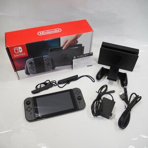 Th411231 任天堂 ニンテンドースイッチ 本体 SWITCH 旧型 HAC-S-KAAAA グレー ゲーム機 Nintendo 中古