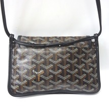 Ft597323 ゴヤール ポーチ プリュメ ポーチウォレット ブラック レディース GOYARD 中古_画像3