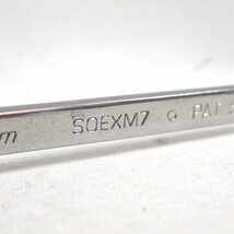 KR222552 スナップオン コンビネーション レンチ 7mm SOEXM7 SnapOn 中古_画像2