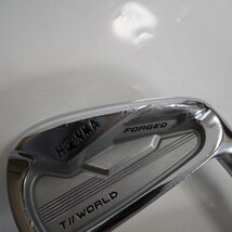 Th525631 ホンマ アイアンセット TOUR WORLD FORGED TW747Vx 5～11I 計7本 右きき用 HONMA 中古_画像7