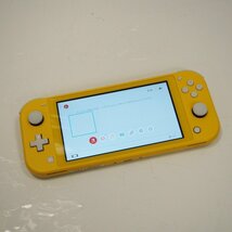 Th516201 任天堂 ゲーム機 ニンテンドースイッチライト Nintendo Switch Lite HDH-S-YAZAA HDH-001 イエロー Nintendo 中古_画像2