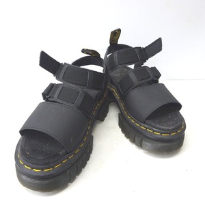 Ft1162901 ドクターマーチン サンダル 厚底 サンダル #UK4 #23.0cm AW006 SH01Y ブラック レディース Dr.Martens 中古