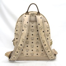 KR222741 エム・シー・エム リュック・デイパック バックパック MMK7AVE99 レディース ベージュ系 MCM 中古_画像2