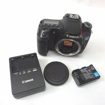 Ft1162971 キャノン 一眼カメラ デジタル一眼レフカメラ EOS70D ボディ canon ジャンク品_画像2