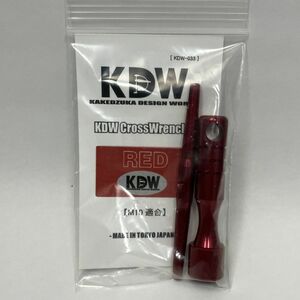 カケヅカデザインワークス KDWクロスレンチ KDW-033 レッド