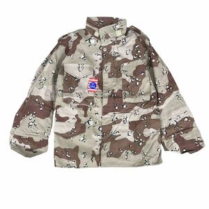 90s DEAD STOCK USA製 民間品 M65 フィールドジャケット CORINTH MANUFACTURING CO. チョコチップカモ 迷彩 M アメリカ製 #１