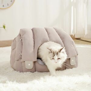  pet bed cat dog dome type cat house dog house soft warm pretty dog bed pet house pet accessories pet sofa 