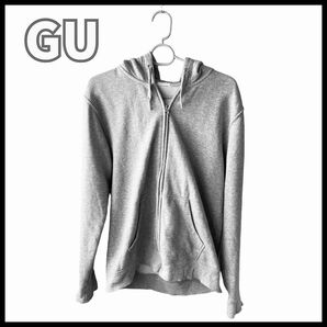 【超美品】GU ジップアップパーカー