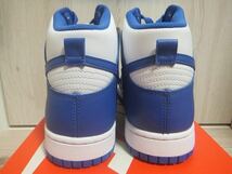 新品 NIKE DUNK HI RETRO GAME ROYAL 27.5cm ☆ ナイキ ダンク ハイ HIGH ゲームロイヤル DD1399-102_画像3