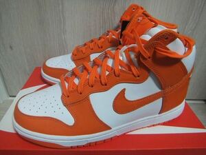 新品 NIKE DUNK HI RETRO ORANGE BLAZE 27.5cm ☆ ナイキ ダンク ハイ HIGH オレンジ オレンジブレイズ DD1399-101