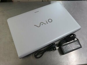 SONY/ソニー VAIO Eシリーズ15 SVE1513AJ ノートパソコン 15.5インチ Celeron 1000M メモリ:2GB HDD:320GB Win10 中古