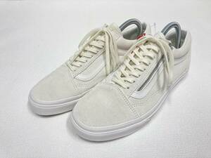 激レア!! VANS OLD SKOOL 白 生成り系 スエード ZIPPER US7 (25cm) オールドスクール アメリカ企画限定!!