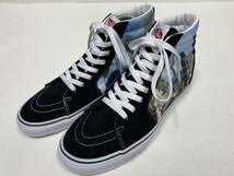 VANS MOCA LA SK-8 Hi ハイトップ 黒 スエード ピクチャー柄 US9 (27cm) バンズ アメリカ企画限定!! L.A. 現代美術館_画像1