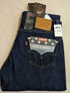 未使用品 Levi's リーバイス 511 04511-2300 USA製 W30 BIG E デニムパンツ 即決