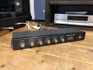 UNI-PEX MX-712 MIXER AMPLIFIER IXER AMPLIFIER ユニペックス パワードミキサー 